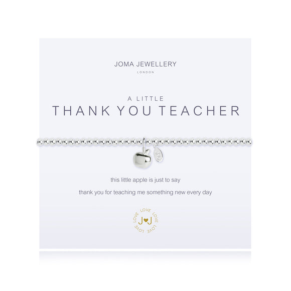 A Little Thank You Teacher Bracelet