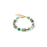 GeoCube necklace with Green Aventurine