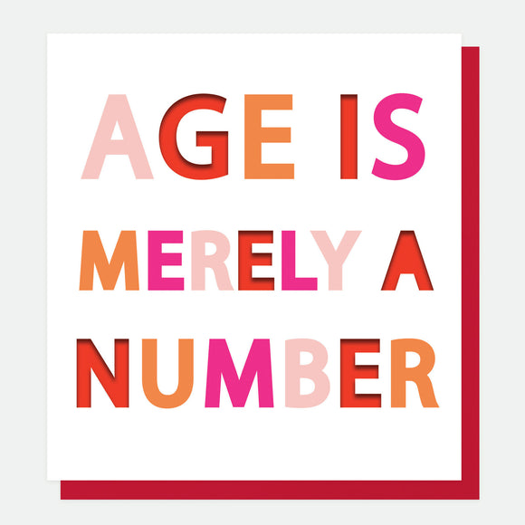Age Is Merely A Number