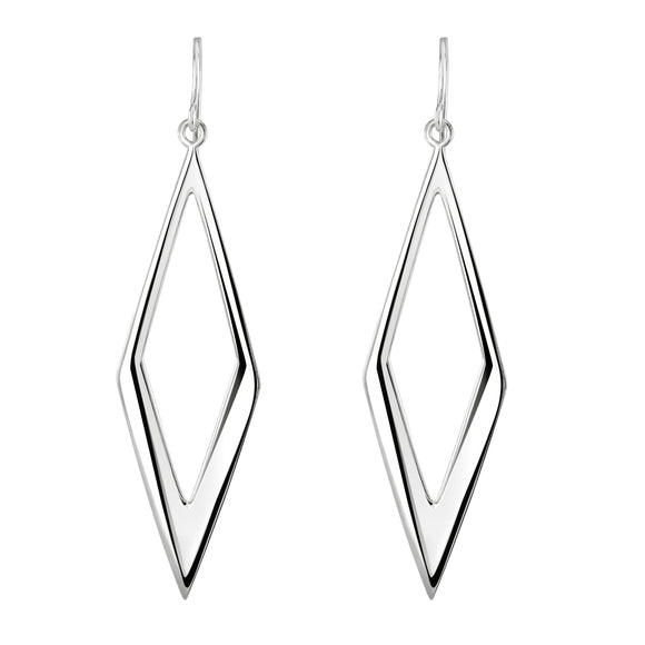 Triangular Shape Drop Earrings