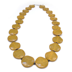 Riri Long Mustard Necklace