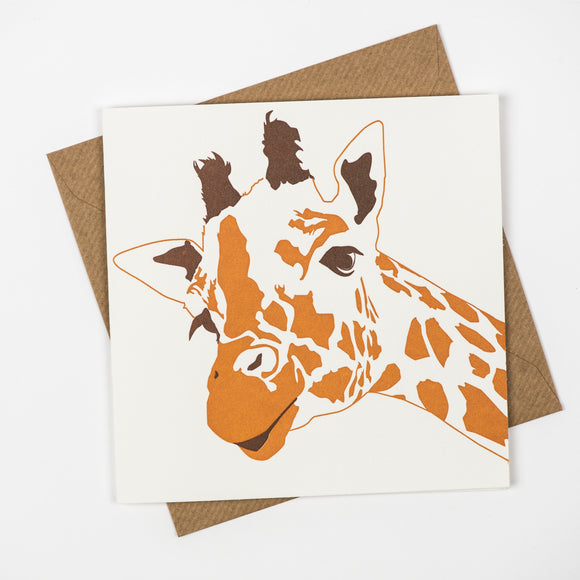Luxury Wild Card - Giraffe
