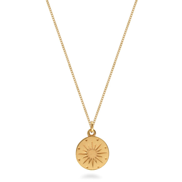 Gold Sunshine Necklace